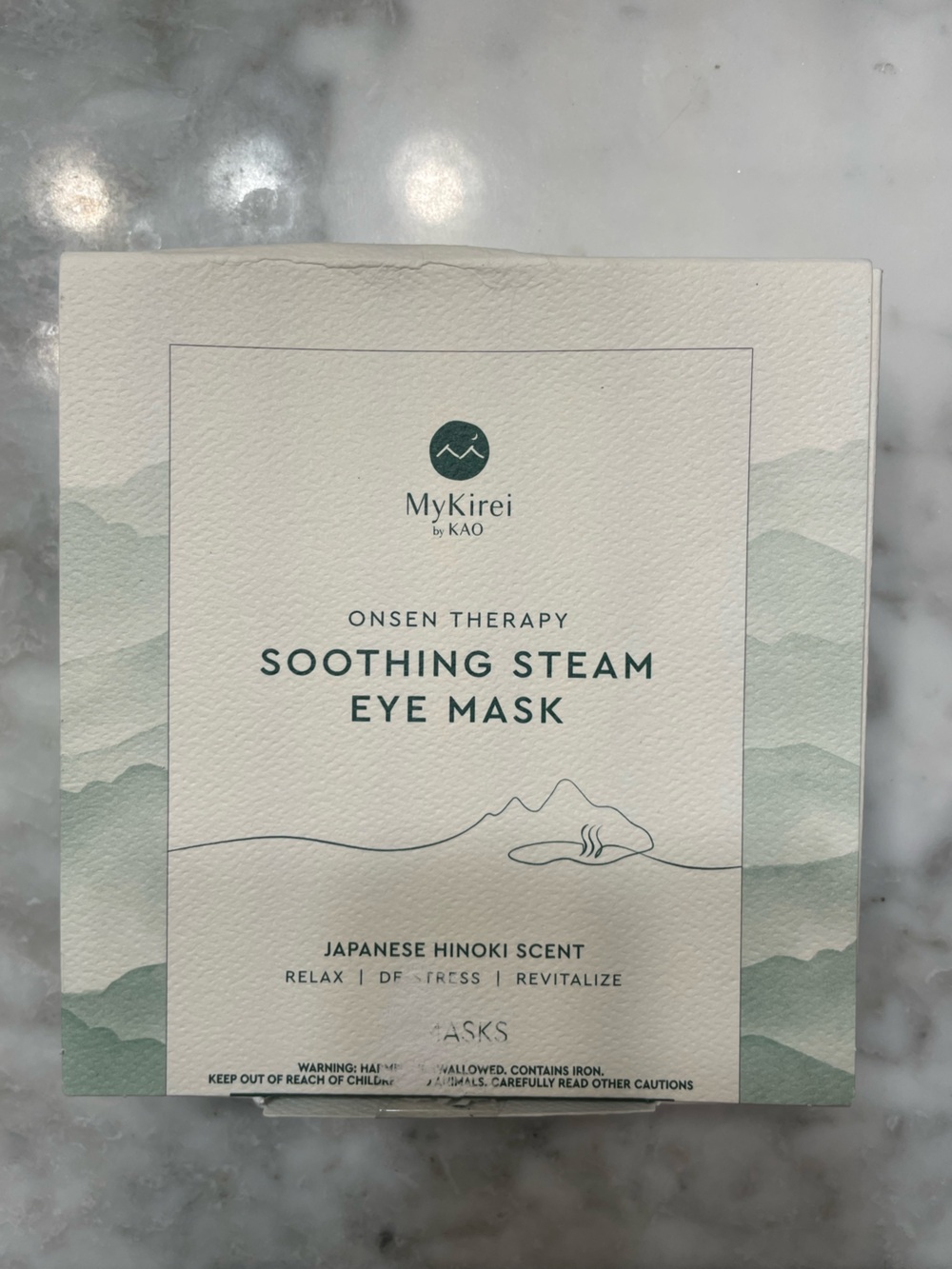 Soothing Steam Eye Mask - Mint Green